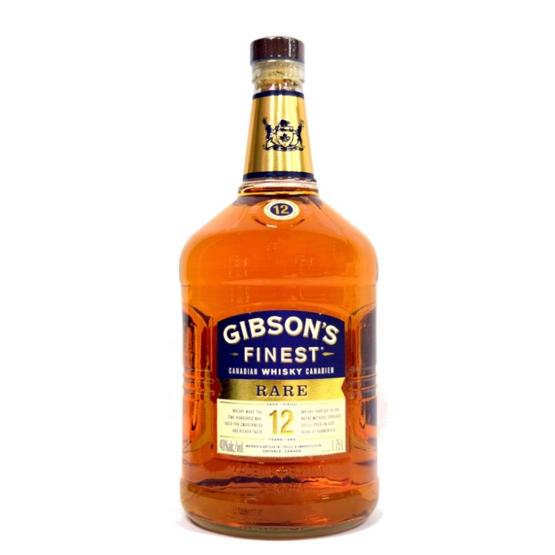 Gibson's Finest Rare 12 Year Old 1.75l